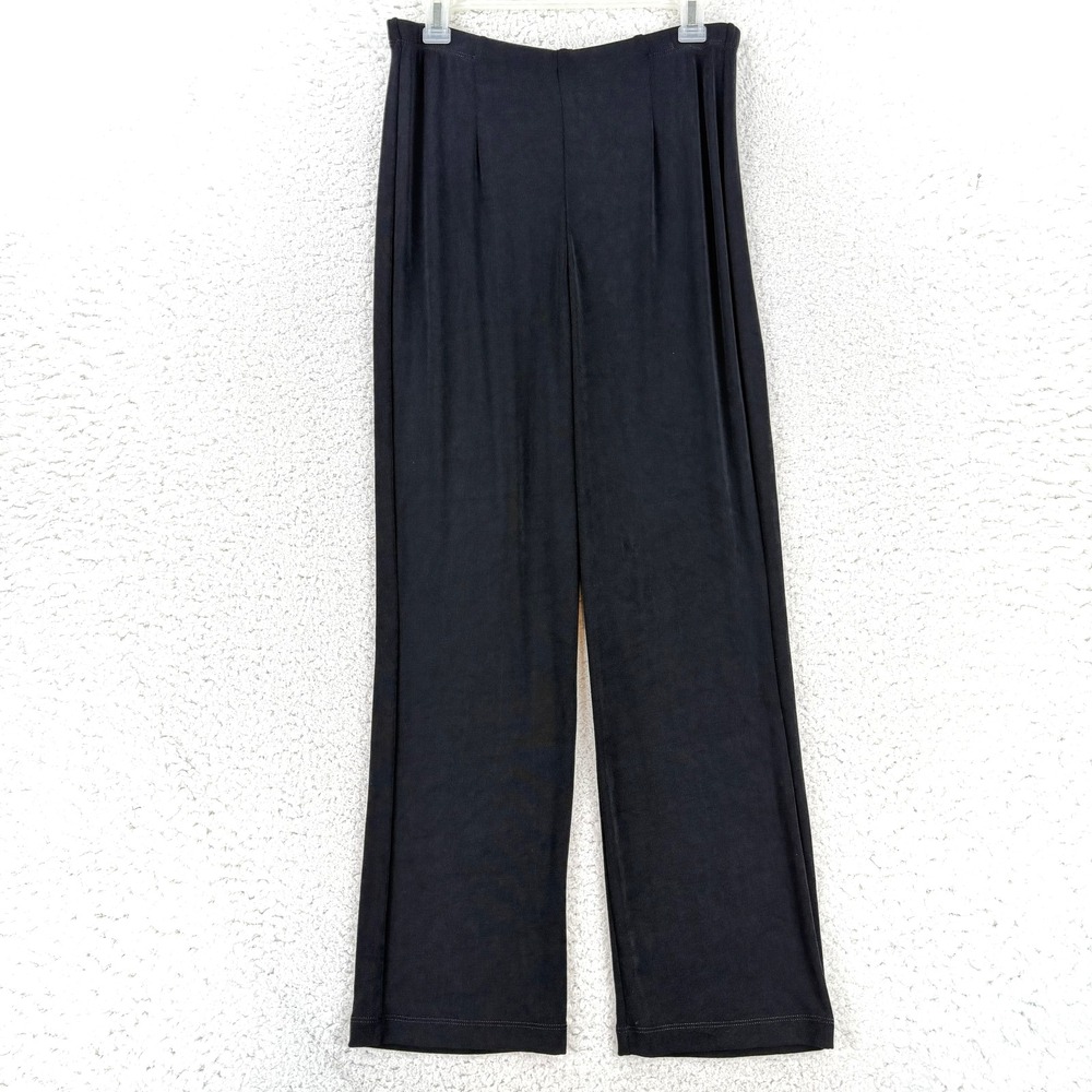 Chico's Travelers Black Straight Leg Pull On Dress Pants Womens 1P NWT 570097373
